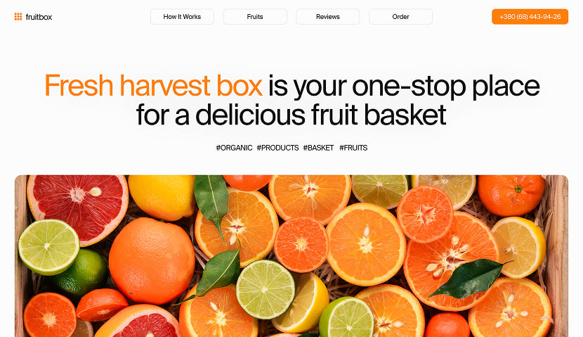 site covers fruitbox